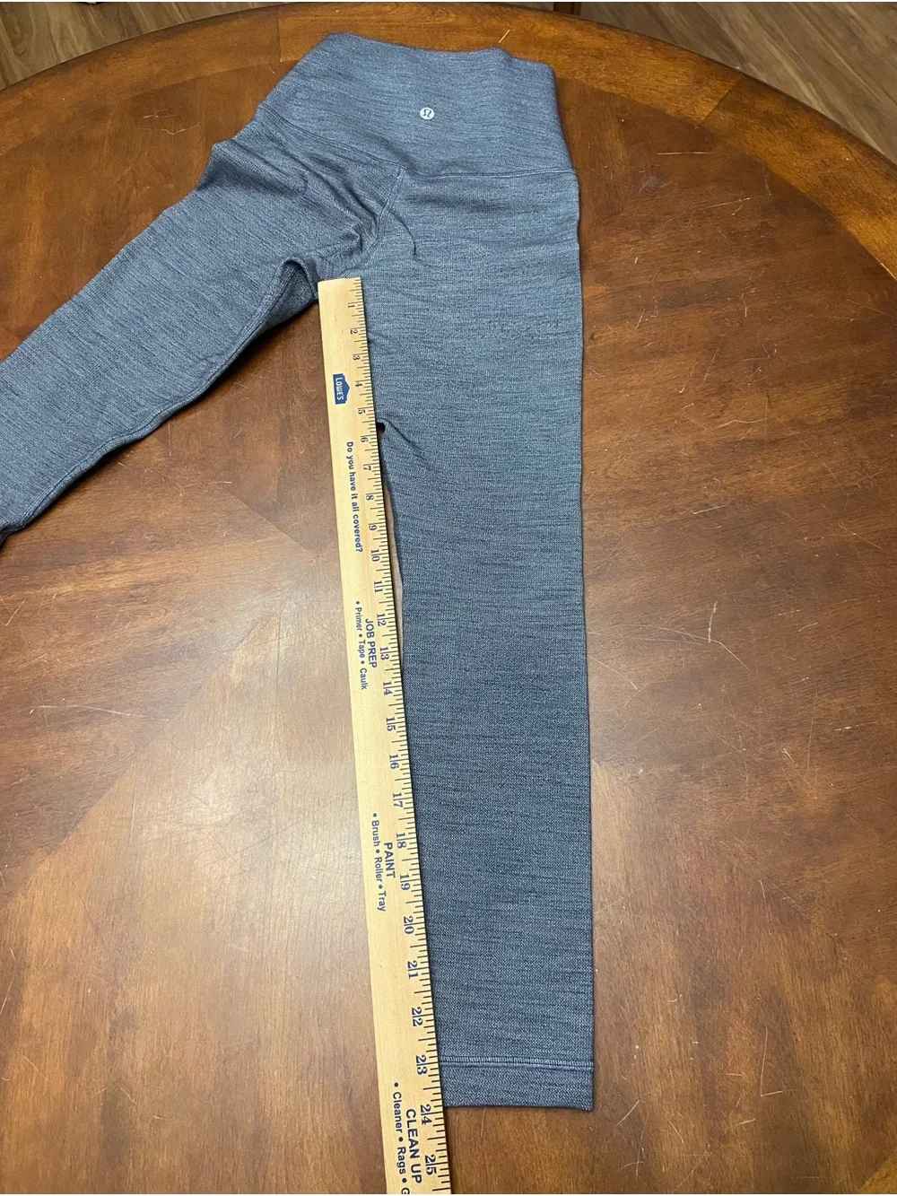 Lululemon Athletica Align High-Rise Leggings Cropped 24” - Heather Grey Size 2